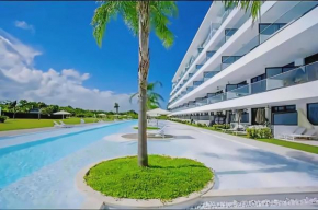 Espectacular Apartamento en Cana Rock Star Acceso Directo a la Piscina y Vista Golf G-115